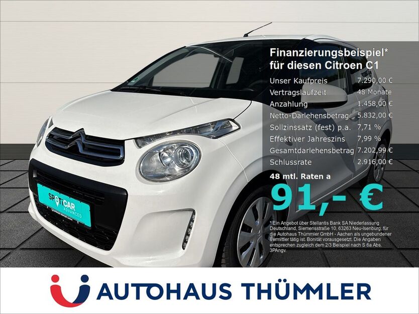 Citroen C1 81.050 km 6.990 € Aachen 52070