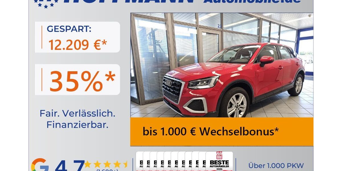 Audi Q2 28.950 km 22.800 &euro; Wolfsburg-Heiligendorf 38444