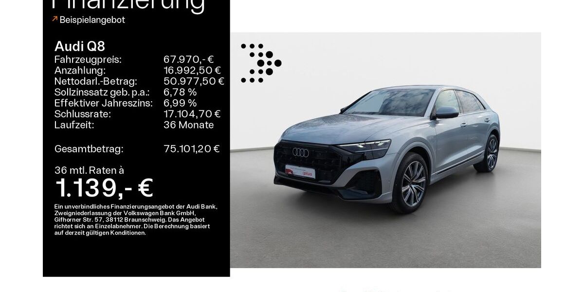Audi Q8 27.332 km 67.970 &euro; Eisenach 99817