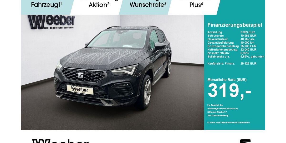 Seat Ateca 53.174 km 25.929 &euro; Herrenberg 71083
