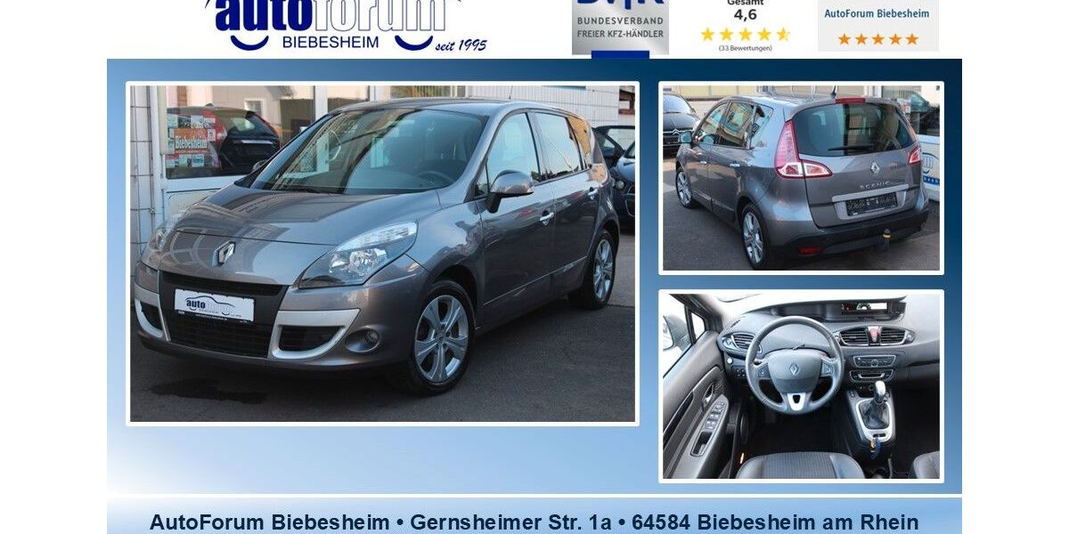Renault Scenic 118.500 km 5.699 &euro; Biebesheim 64584