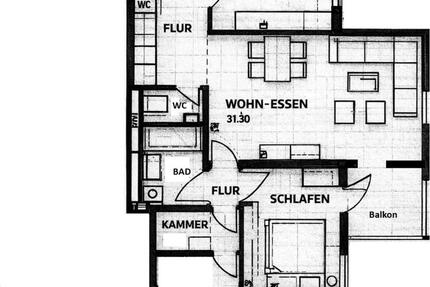 Wohnung Bietigheim-Bissingen Bissingen - 3 Zimmer, 78 m&sup2;, 950&euro; | Angebot:25540149