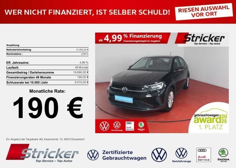 VW Taigo 44.961 km 15.949 € Horn-Bad Meinberg 32805