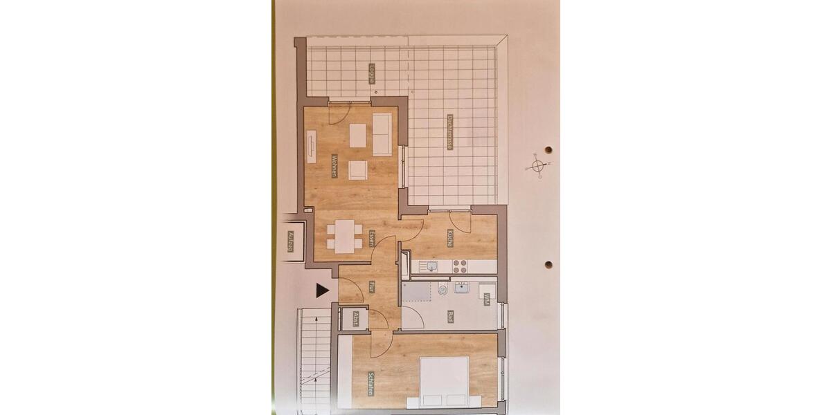 Etagenwohnung Freiburg im Breisgau Lehen - 2 Zimmer, 77 m&sup2;, 495.000&euro; | Angebot:26124324