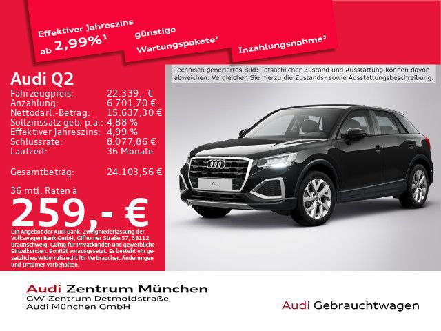 Audi Q2 68.509 km 21.641 &euro; München 80935