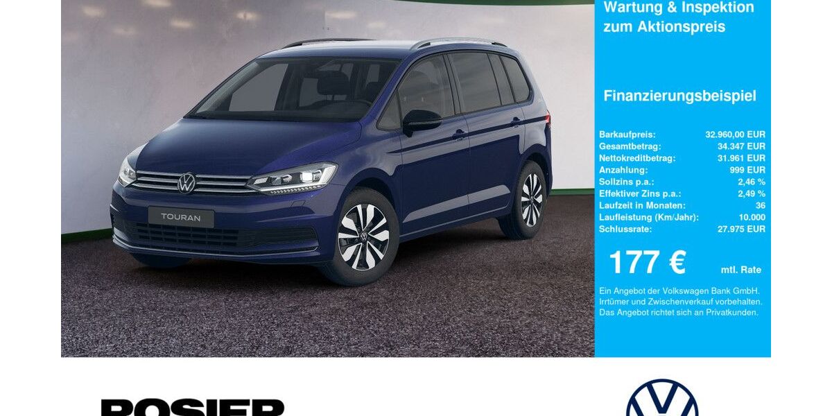VW Touran 21.429 km 32.440 &euro; Menden 58706