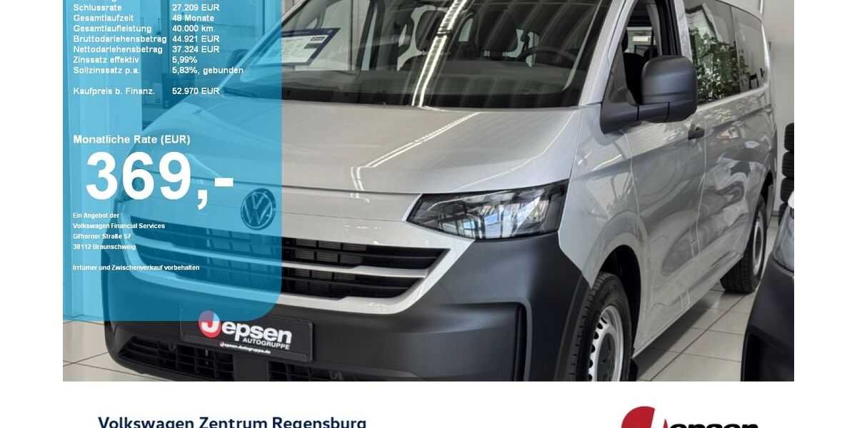 VW T7 Transporter 4.900 km 52.970 &euro; Regensburg 93053