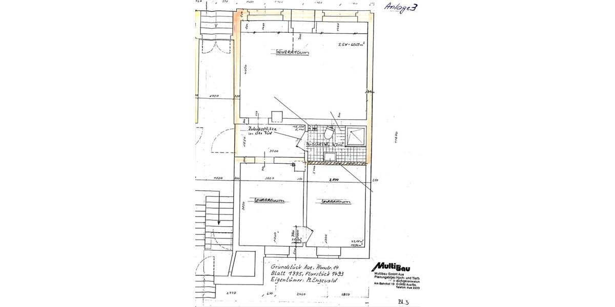 Büro Gewerberaum auf dem Zeller Berg in Aue zimmer