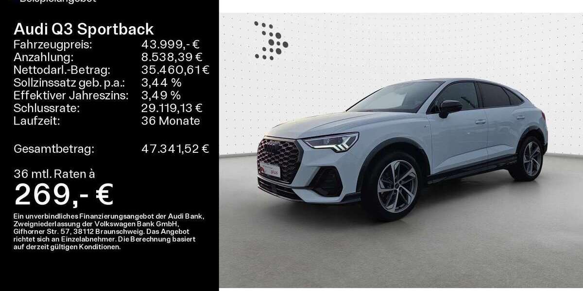 Audi Q3 1.900 km 43.999 &euro; Buedingen 63654