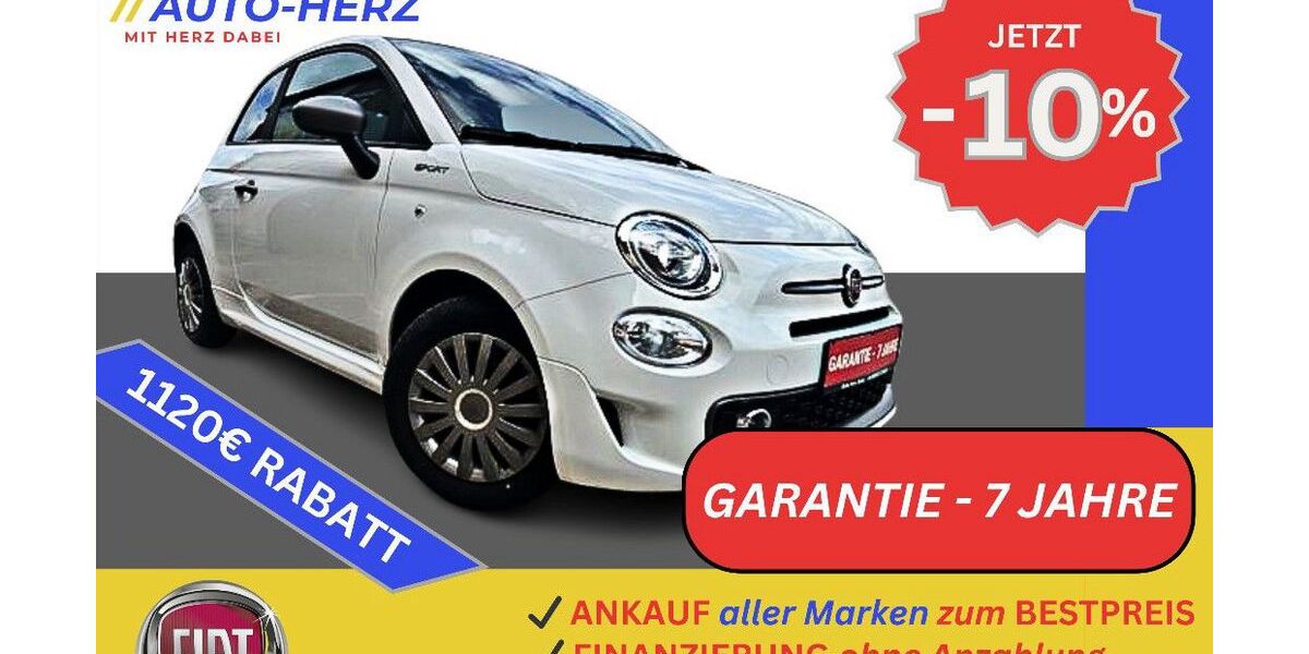 Fiat 500S 26.873 km 12.480 € Halle (Saale) 06128