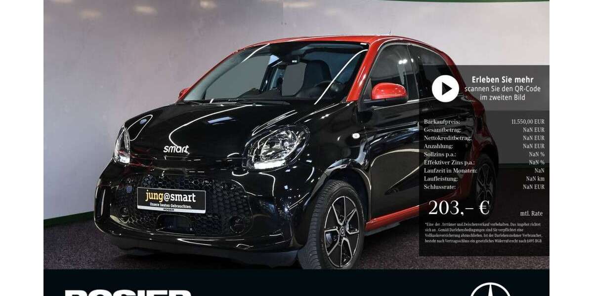 Smart forFour 30.600 km 11.550 &euro; Braunschweig 38122