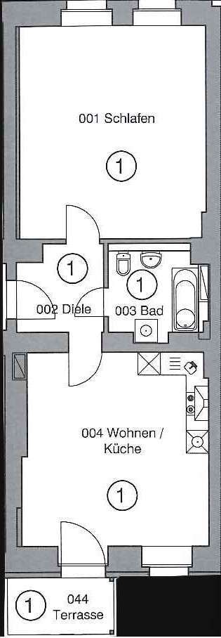 Wohnung zum Mieten in Berlin 630 € 66 m²