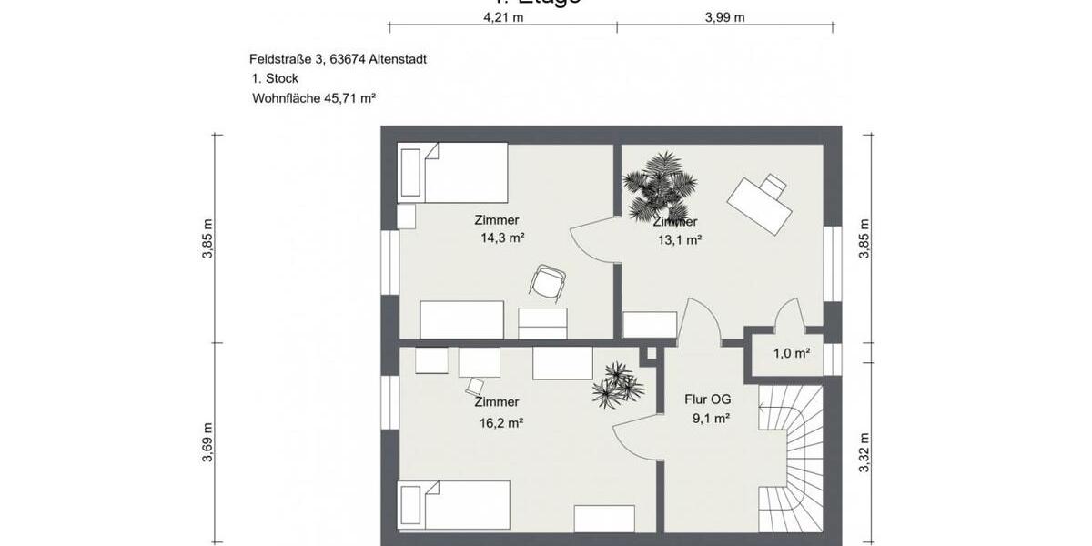 Einfamilienhaus Altenstadt - 6 Zimmer, 122 m&sup2;, 375.000&euro; | Angebot:26699421