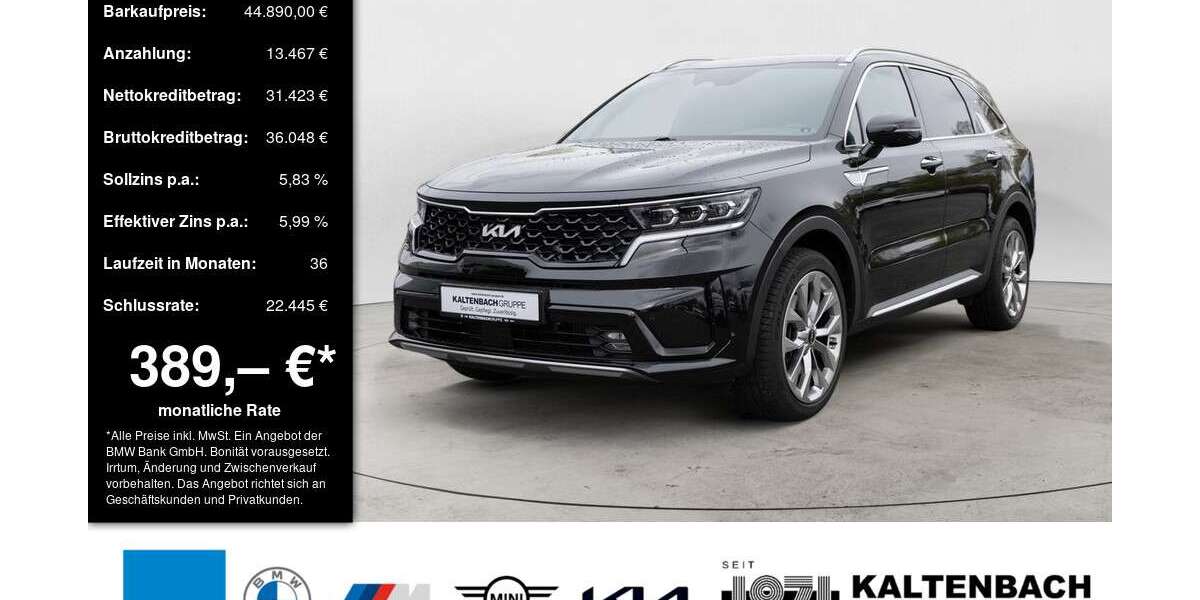 Kia Sorento 25.000 km 44.890 &euro; Wiehl 51674