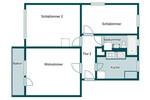 Etagenwohnung Magdeburg Stadtfeld Ost - 3 Zimmer, 63 m&sup2;, 110.000&euro; | Angebot:26189170