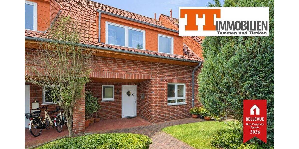 Reihenmittelhaus Wilhelmshaven Heppens - 4 Zimmer, 109 m&sup2;, 219.000&euro; | Angebot:26834384