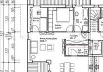 Penthouse Wohnung in Oldenburg Eversten auf Zeit zu vermieten.