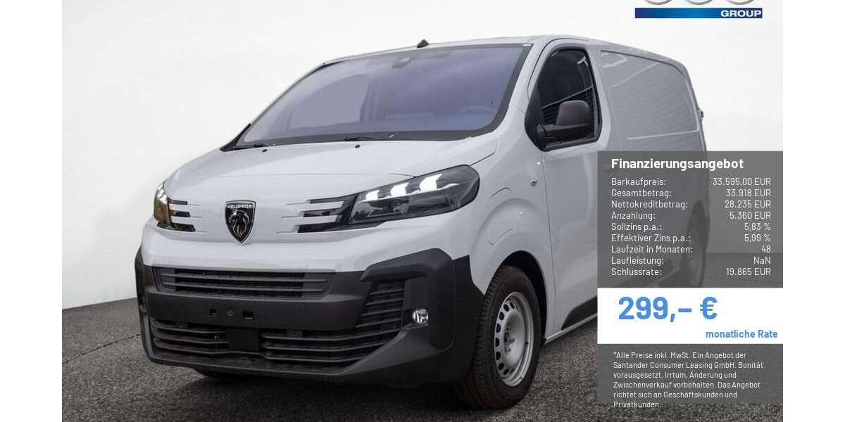 Peugeot Expert 2.000 km 33.595 &euro; Halle 06132