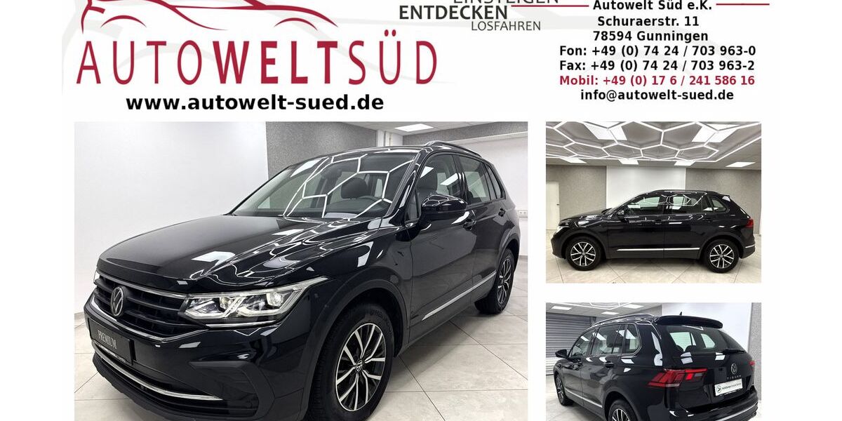 VW Tiguan 75.000 km 26.900 &euro; Gunningen 78594