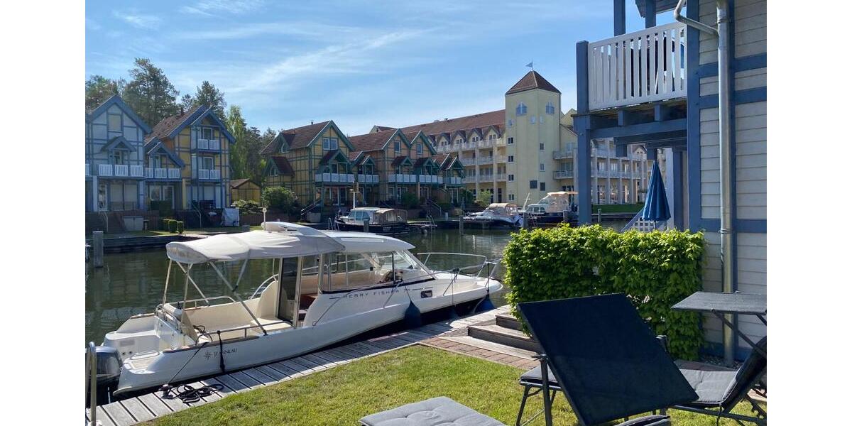 Reihenendhaus mit eigenem Bootsliegeplatz im Hafendorf Rheinsberg 3 zimmer