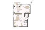 Wohnen mit Weitblick - Neubauwohnung mit Balkon 3 zimmer
