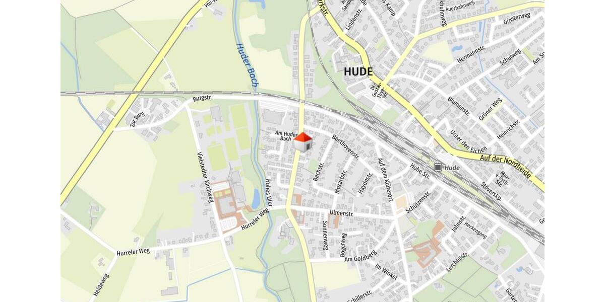 Etagenwohnung Hude (Oldenburg) - 3 Zimmer, 91 m&sup2;, 800&euro; | Angebot:26413961