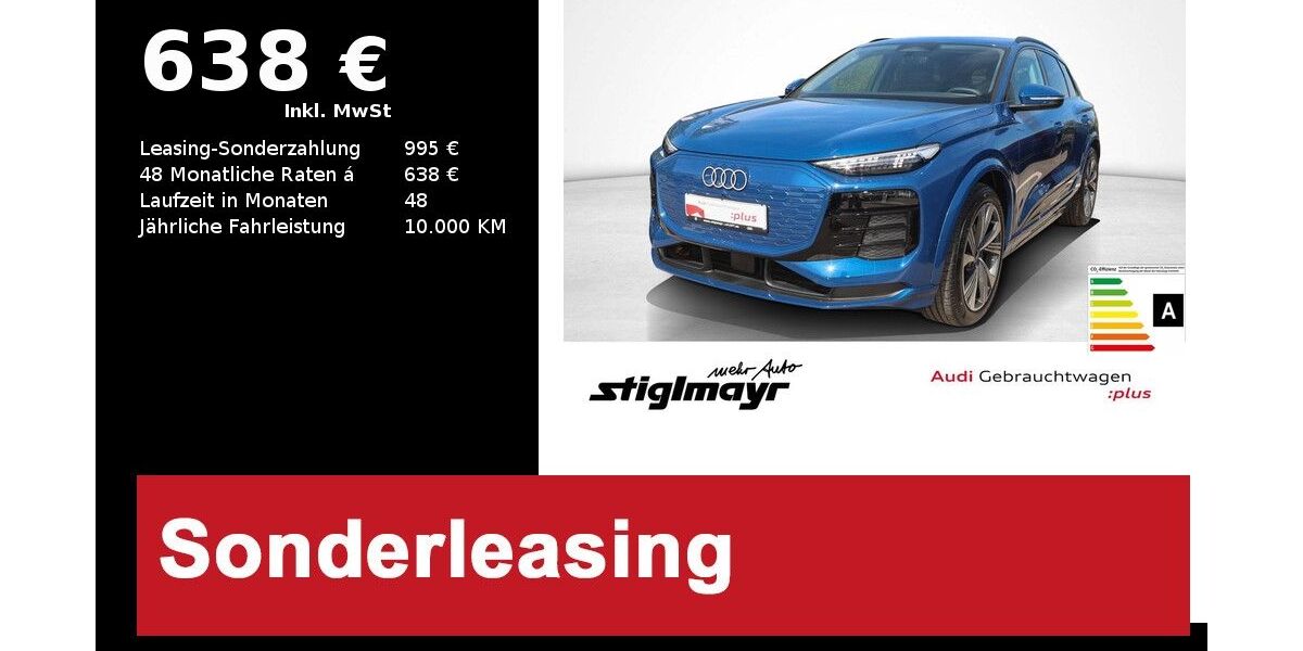 Audi Q6 e-tron 11.238 km 62.710 &euro; Pfaffenhofen 85276