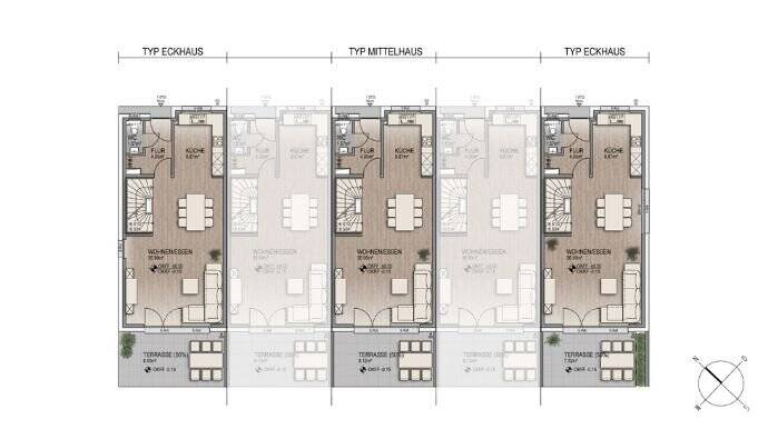 Reihenendhaus Aachen Aachen-Mitte - 5 Zimmer, 184 m&sup2;, 805.000&euro; | Angebot:24759193