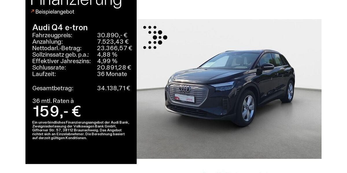 Audi Q4 e-tron 29.967 km 30.890 &euro; Bad Nauheim 61231