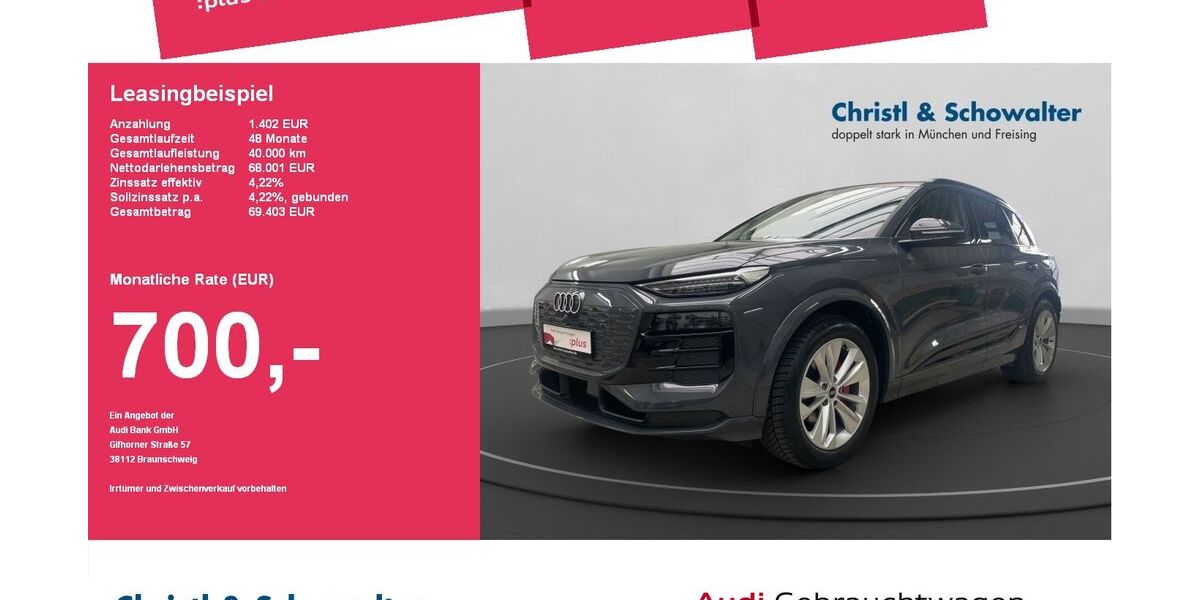 Audi Q6 e-tron 7.500 km 67.403 &euro; Freising 85356