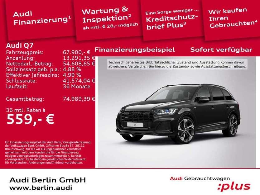 Audi Q7 52.300 km 67.900 € Berlin 12489