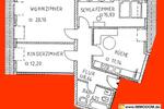 Dachgeschoßwohnung Zwickau - 3 Zimmer, 80 m&sup2;, 440&euro; | Angebot:25254999