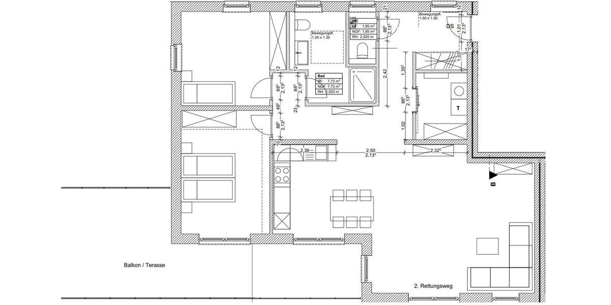 Einfamilienhaus Bad Salzuflen - 3 Zimmer, 117 m&sup2;, 1.240&euro; | Angebot:24780682