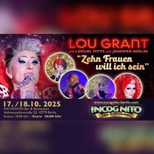 Drag-Show: Zehn Frauen will ich sein 18.10.2025 Incognito Showpalast