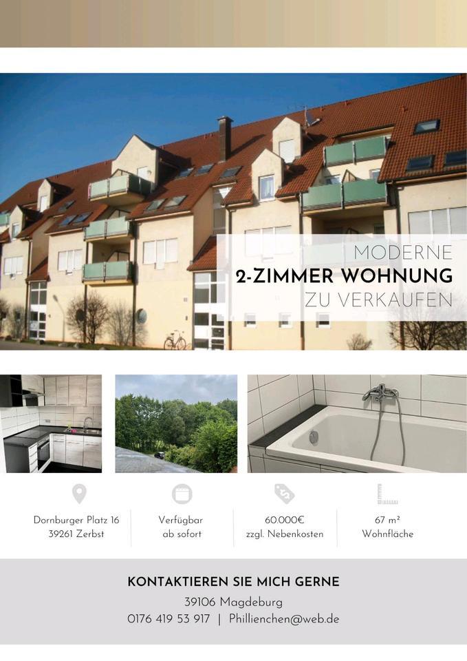 Moderne 2 - Raum Wohnung in ZerbstAnhalt
