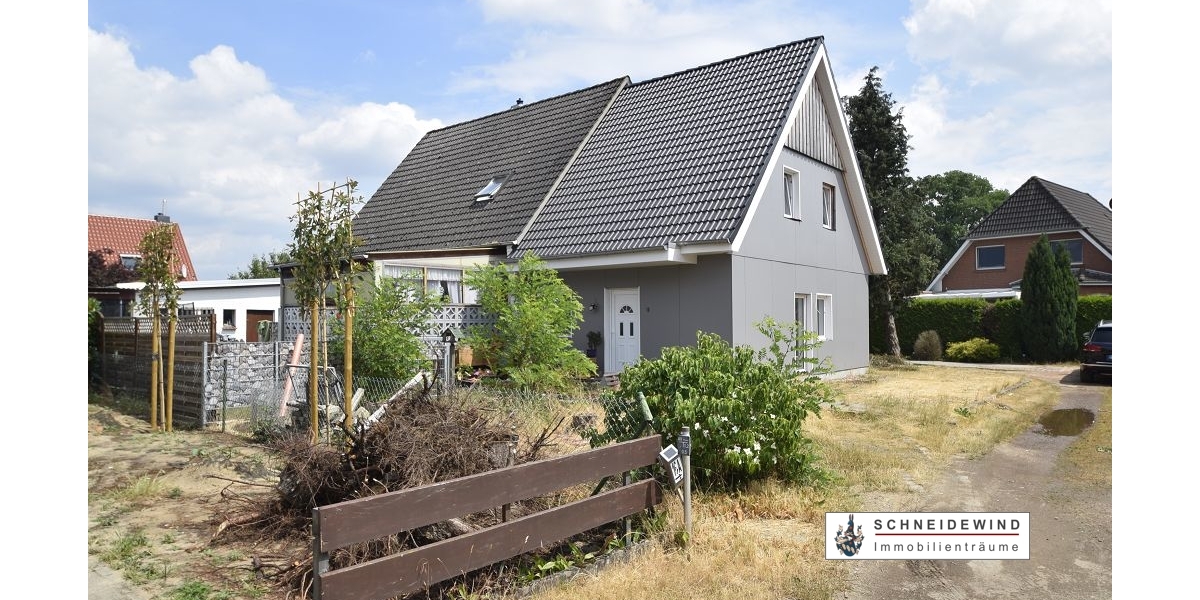Neubau aus 2020 mit Einliegerwohnung für 1 Person am Altbestand Garage, Garten, Einbauküche u.v.m. - Einfamilienhaus Stuhr | Angebot:24212736