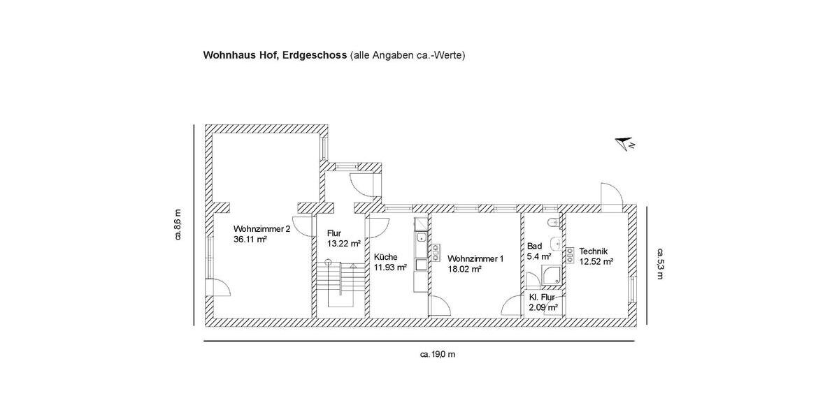 Einfamilienhaus Wittingen Knesebeck - 10 Zimmer, 306 m&sup2;, 295.000&euro; | Angebot:26704553