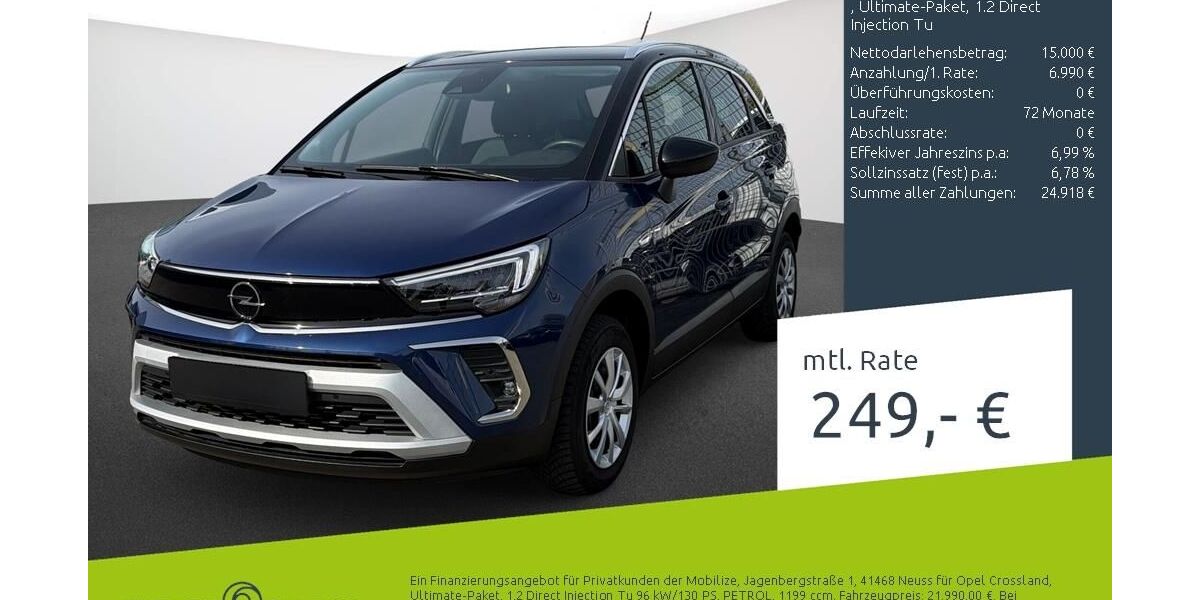 Opel Crossland (X) 25.403 km 21.440 &euro; Stuhr 28816