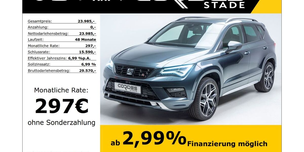 Seat Ateca 88.100 km 23.985 &euro; Stade 21680
