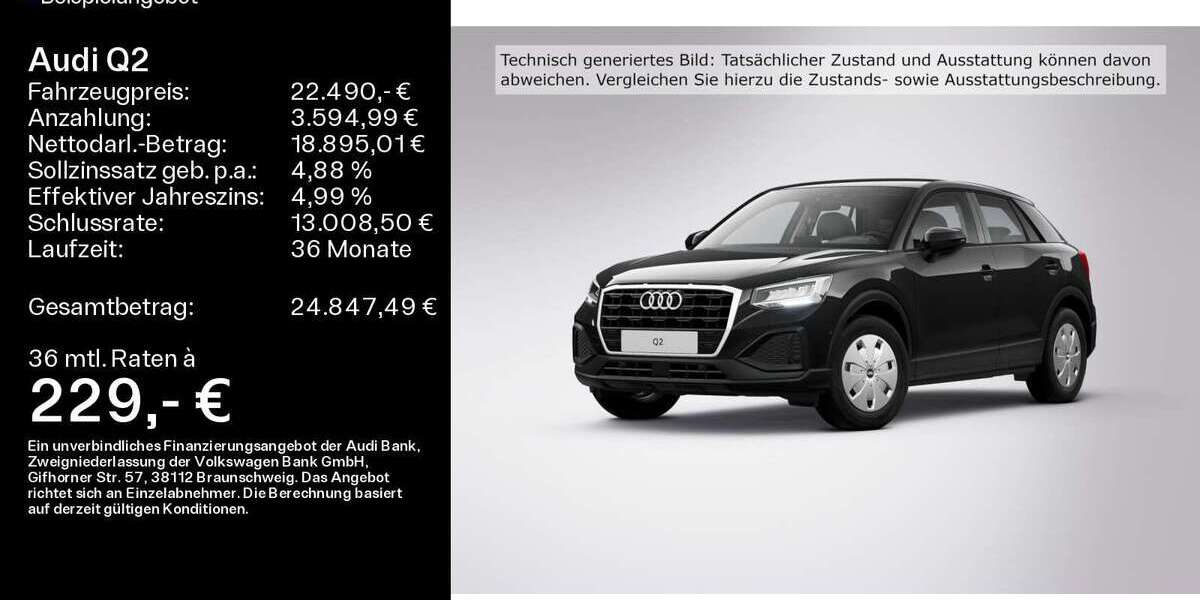 Audi Q2 58.844 km 22.490 &euro; Bad Nauheim 61231