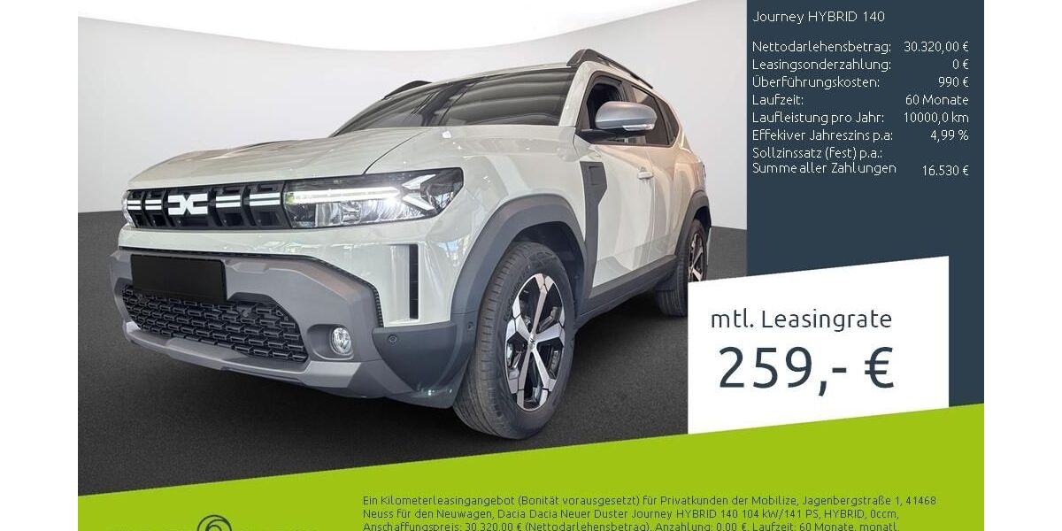 Dacia Duster 1.500 km 30.320 &euro; Borken 46325