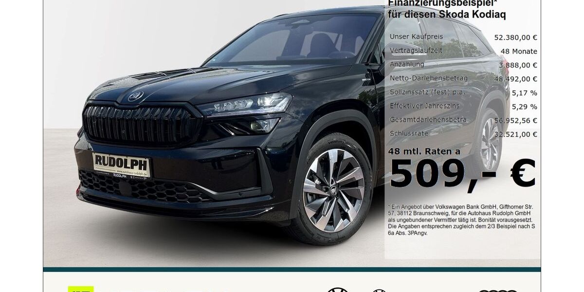 Skoda Kodiaq 5.000 km 52.380 &euro; Merseburg 06217