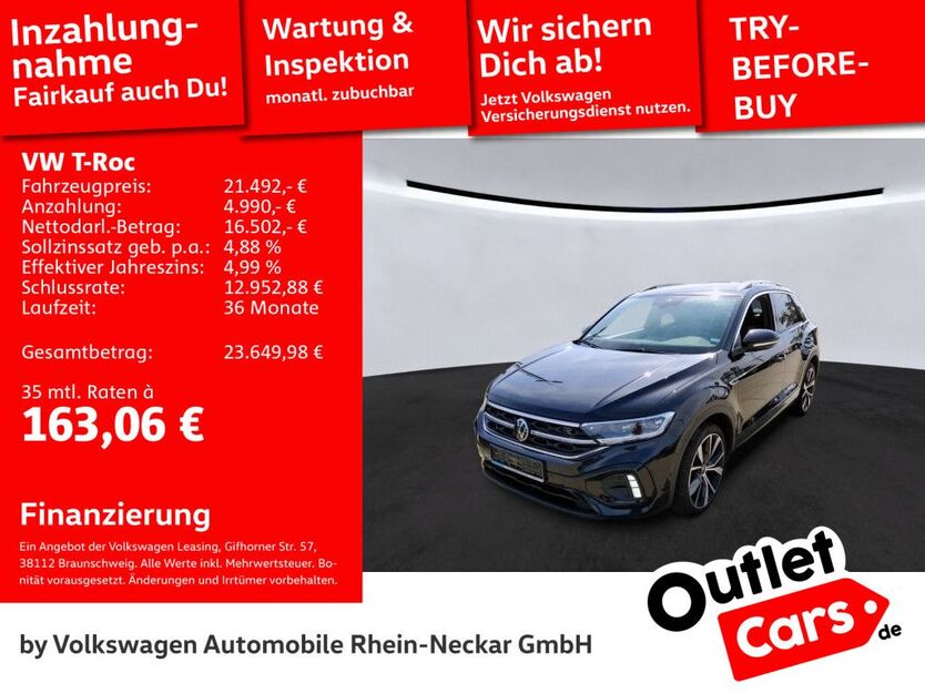 VW T-Roc 99.733 km 21.492 € Mannheim 68309