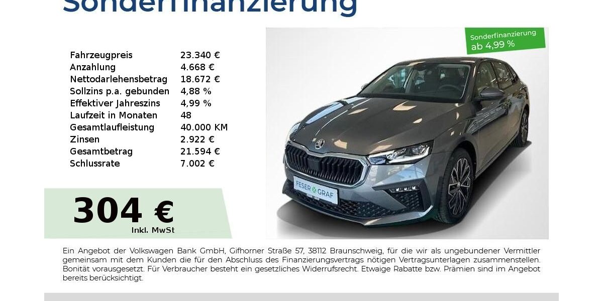 Skoda Scala 1.250 km 23.340 &euro; Nürnberg 90441