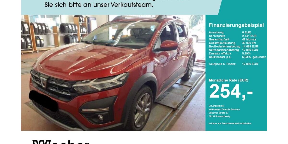 Dacia Sandero 51.473 km 12.550 &euro; Leonberg 71229