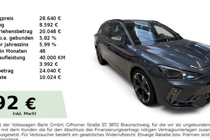 Cupra Leon 34.951 km 28.640 &euro; Dessau-Roßlau 06842