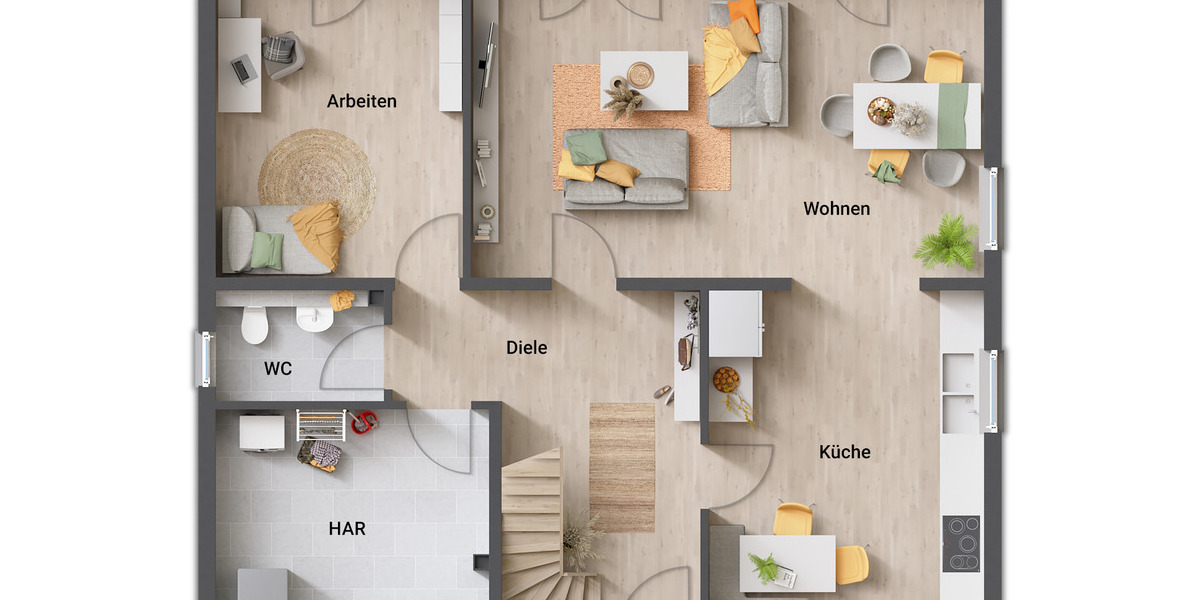 Einfamilienhaus Edermünde Grifte - 4 Zimmer, 166 m&sup2;, 405.713&euro; | Angebot:25738091