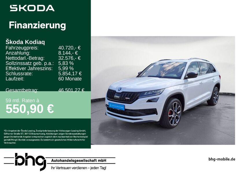 Skoda Kodiaq 49.200 km 37.950 € Reutlingen 72770