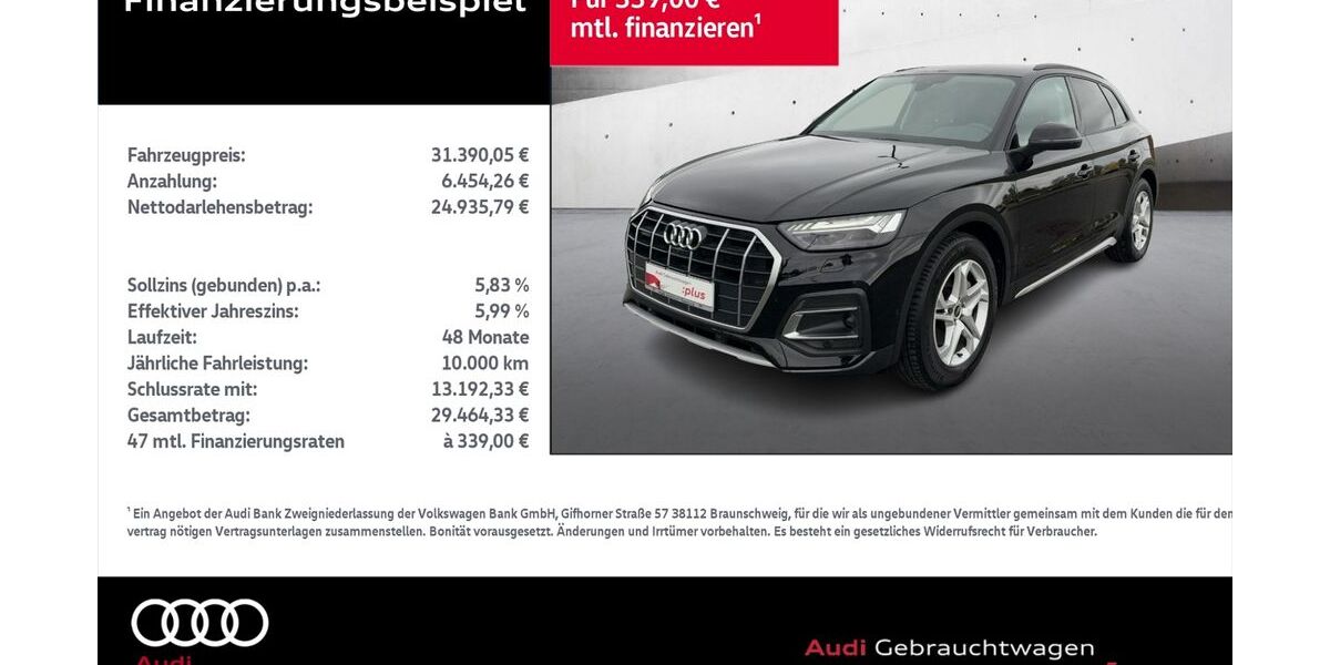 Audi Q5 69.712 km 31.390 &euro; Rostock 18059