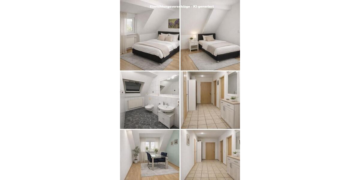 Dachgeschoßwohnung Bad Kreuznach Bad Münster am Stein-Ebernburg - 3 Zimmer, 80 m&sup2;, 750&euro; | Angebot:25269228